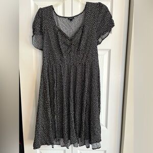 Size 2 polka dot Torrid dress